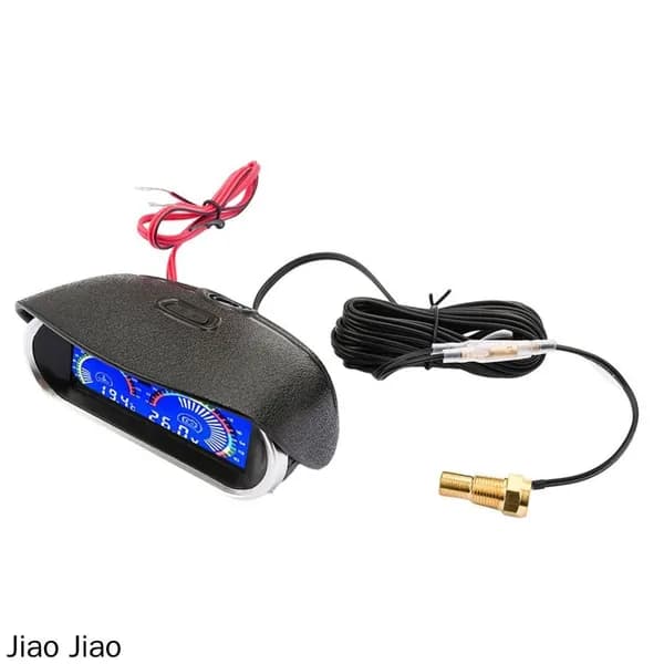 Датчик с ЖК-дисплеем 12V 24V Для Контроля Температуры И Напряжения Воды Автомобильный
