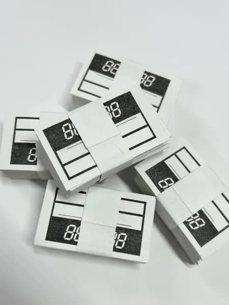 Ценники, 500 шт. (6см*3,5см) карточная бумага