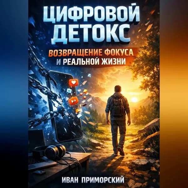 Цифровой детокс Возвращение фокуса и реальной жизни | Приморский Иван | Электронная аудиокнига