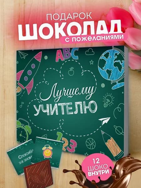 Набор шоколада, подарок учителю на день рождения последний звонок выпускной