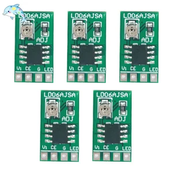 5 шт. 30-1500MA регулируемый постоянный ток светодиодный драйвер DC 3.3V 3.7V 4.2V 5V PWM плата управления понижающий модуль питания