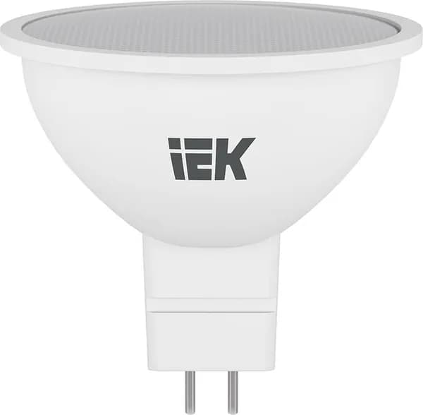 Светодиодная лампа IEK 9W эквивалент 75W 6500K 810Лм GU5.3 для спотов MR16
