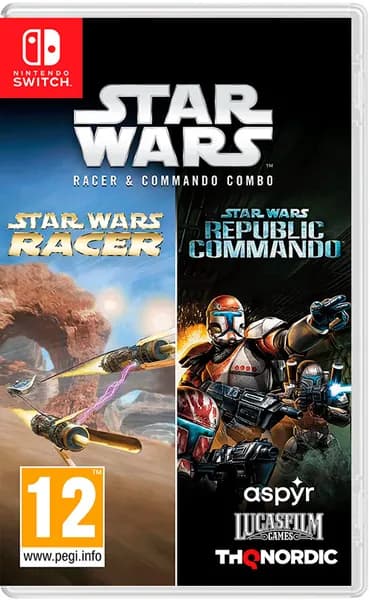 Игра Star Wars: Racer & Commando Combo (английская версия) для Nintendo Switch