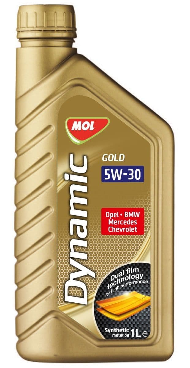 Mol 5W-30 Масло моторное, Синтетическое, 1 л