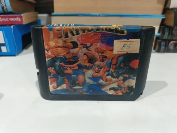 Игровой картридж для Sega Bare Knuckle 2 (Street of Rage)