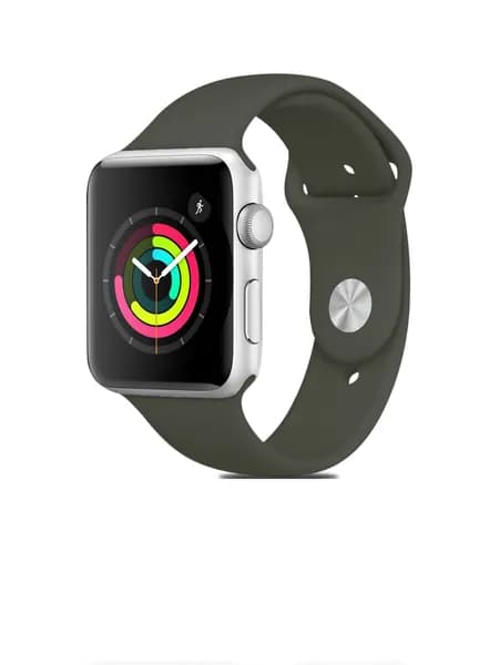Ремешок для Apple Watch 42 mm, 44 mm, 45 mm, 49 mm силиконовый