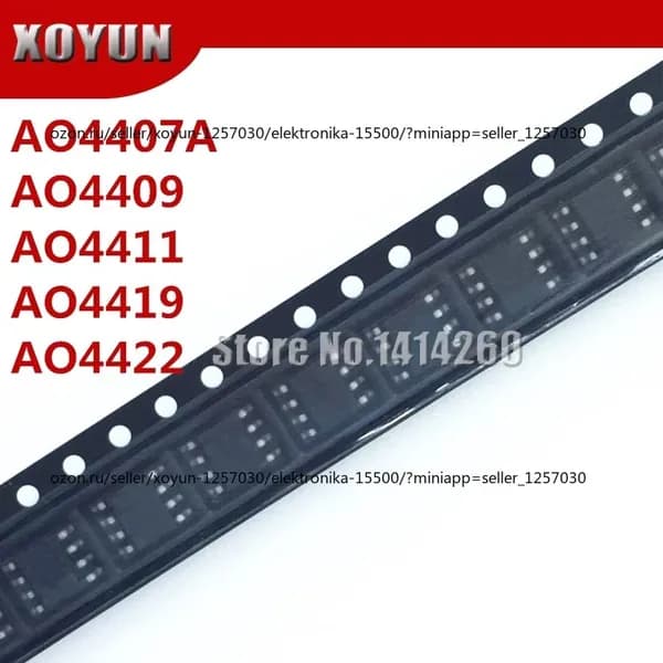 5шт /упак AO4407A SOP-8