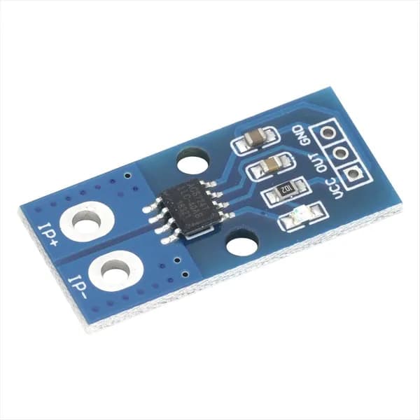 ACS724 40A Hall Current Sensor Module, Точный AC/DC Датчик Тока 40A/PCB Модуль для "Arduino", 40mV/A.