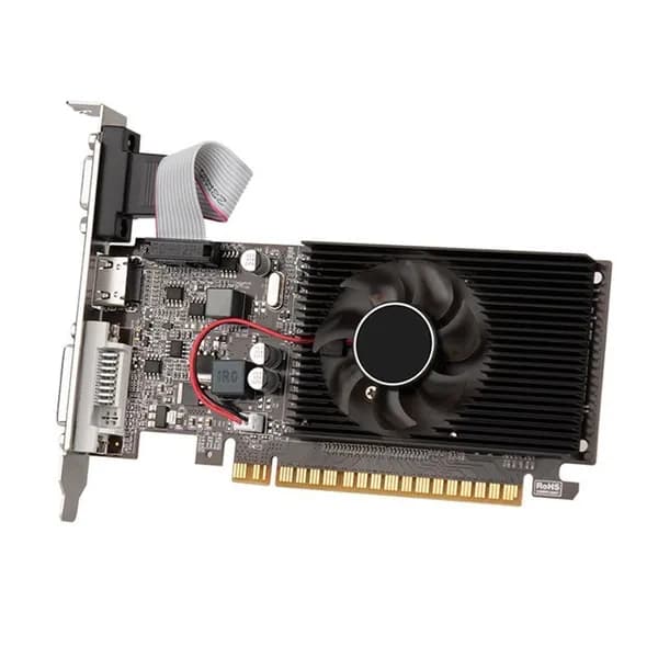 (A S R Графическая Карта Для Настольных ПК GT610 1GB DDR3 64Bit Видеокарта VGA+HD+DVI Настольная Офисная Игра
