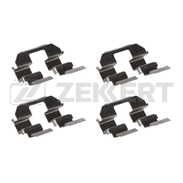 Комплект установочный перед. торм. колодок chevrolet spark 05- daewoo matiz (m100 m150 m200 m250 Zekkert br-3253, oem 96128500