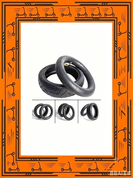 Диски резина 255x60 черн. вес 95г/375г/470г для коляски комплектация 1*внутренний шланг + 1*колесо