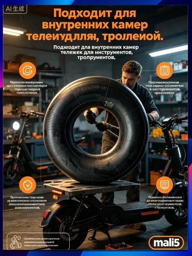 Камера колеса автомобильная 175/80 R16