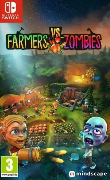 Игра Farmers vs Zombies Switch Русская Версия Картридж на Nintendo Switch