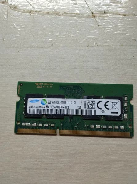 Оперативная память Оперативная память для ноутбука M471856740H0 - YKO PC3- 12800S-11-13-03 DDR3, 1 x 2 ГБ (M471856740H0 - YKO PC3- 12800S-11-13-03)