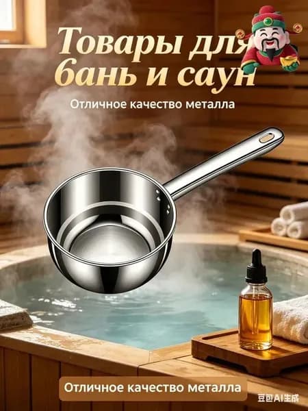 Бондарное изделие для бани Шайка, 1.6 л