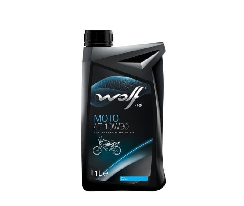 Wolf MOTO 4T 10W-30 Масло моторное, Синтетическое, 1 л