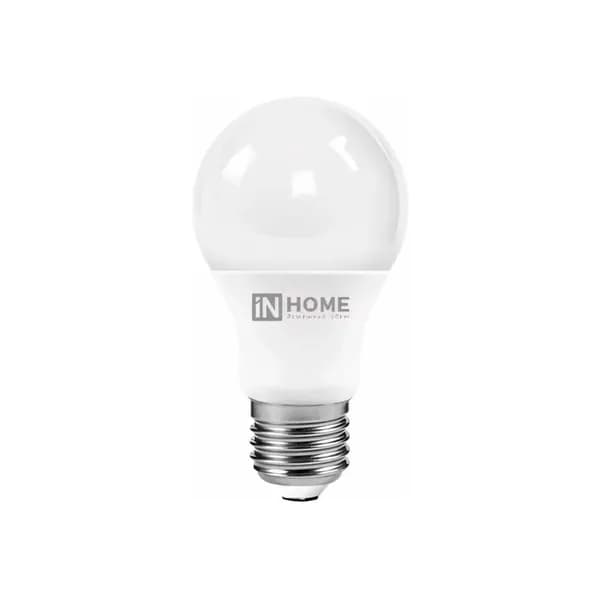 Светодиодная лампа IN HOME LED-A60-VC 10Вт 230В Е27 4000К 950Лм 4690612020211