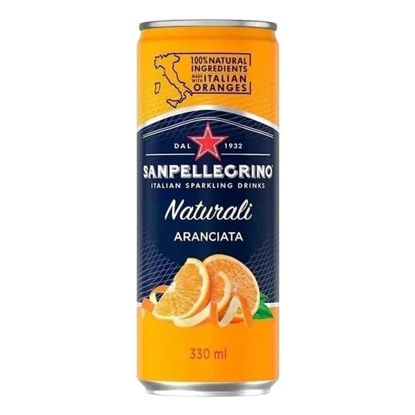 Газированный напиток SanPellegrino Aranciata 330 мл