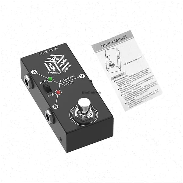 Гитарные педали ABY Box Line Selector Переключатель AB Мини-гитарная педаль,