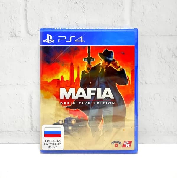 Mafia Definitive Edition Полностью на русском CUSA 18100 Видеоигра на диске PS4 / PS5. Товар уцененный