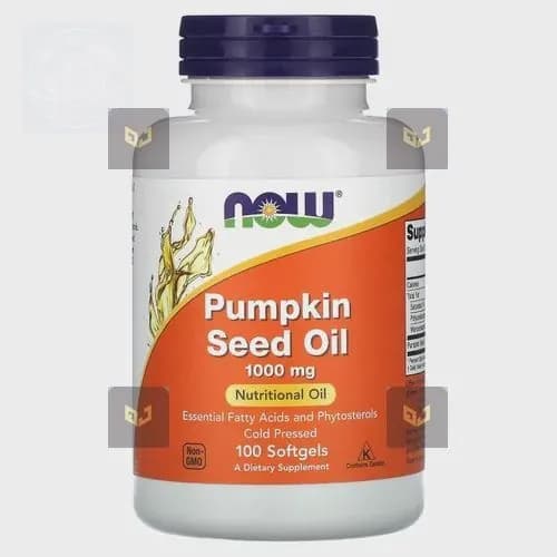 Foods, Pumpkin Seed oil, Масло тыквенных семечек, 1000 мг, 100 мягких капсул