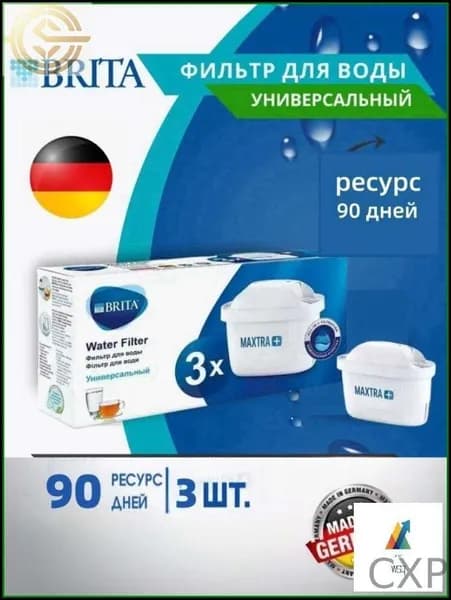 Эксклюзивные фильтры BRITA MAXTRA 3 шт