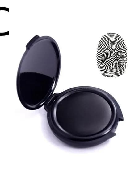 подушечка для отпечатков пальцев, компактная, четкая