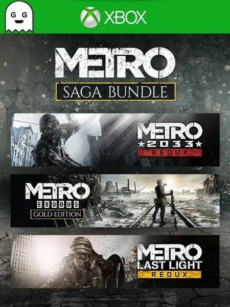 Игра Metro Saga Bundle (3в1), цифровой ключ для Xbox One/Series X S, Русская озвучка