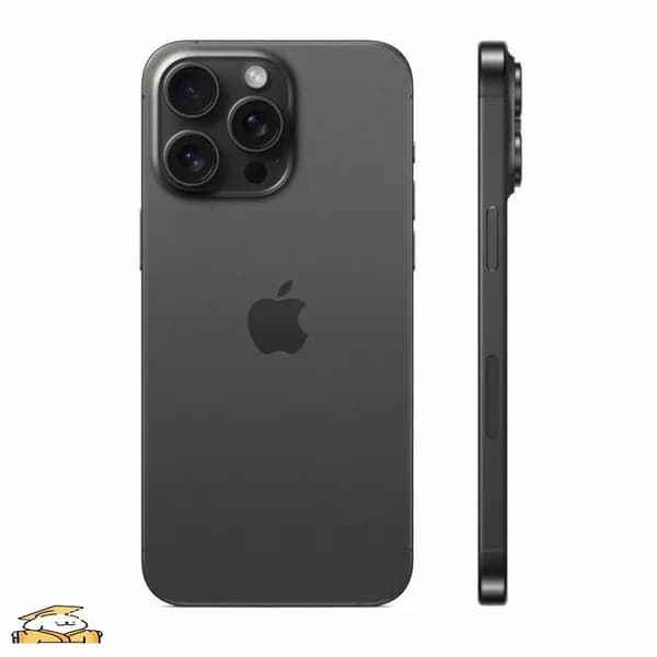 Муляж iPhone 15 Pro Black Titanium / Макет-копия смартфона Айфон 15 Про черный титан / Образец для витрины iPhone 15 Pro черный титан