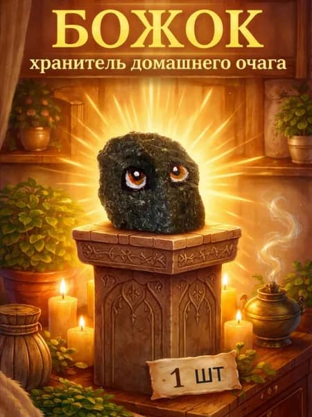 Божок- хранитель домашнего очага, семейный оберег.