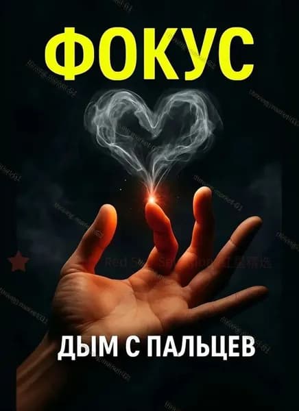 Бумага для фокусов Пиробумага - 5 листов, Дым из пальцев