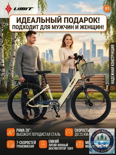 Электровелосипед 2025, 250 Вт