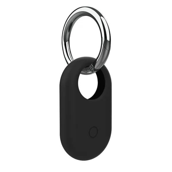 Силиконовый чехол для Samsung Galaxy SmartTag2 с металлическим крючком