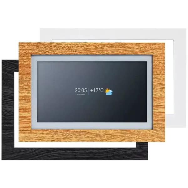 CTV M5708 Image (3 сменные рамки) - монитор видеодомофона для квартиры, дома или офиса с WiFi, аналоговый видеомонитор с сенсорным IPS дисплеем 7" (17 см) 1024x600px