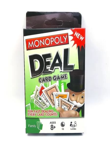 Настольная карточная игра Настольная Игра Монополия Сделка (Карточная) Новая версия игры для всей семьи