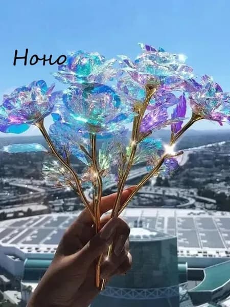 Искусственные цветы разноцветный
