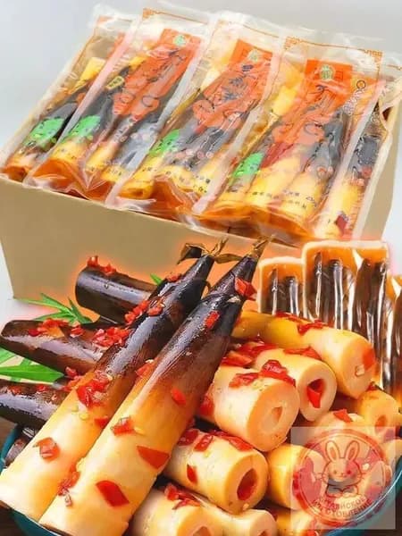 Маринованные побеги бамбука - нежный деликатес для азиатской кухни