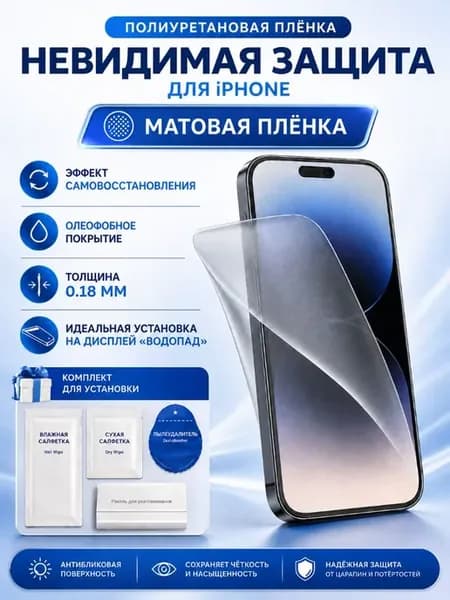 Полиуретановая защитная пленка для iPhone 11