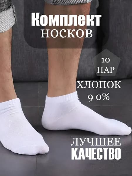 Носки мужские, 10 пар