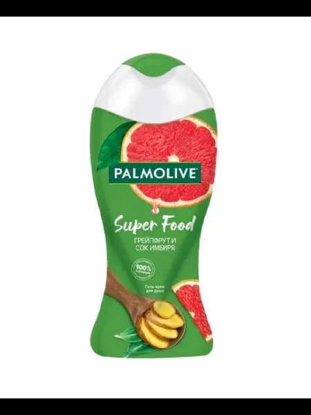 Гель-крем для душа Super Food Грейпфрут и Имбирь, 250 мл