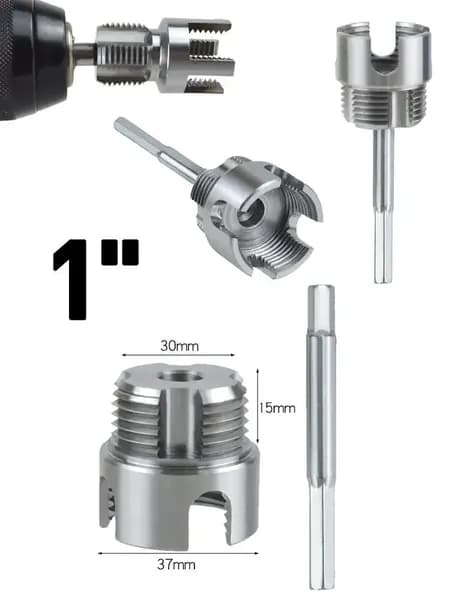 метчиков и плашек 2 в 1 для труб из ПВХ , 1"/32mm, 1 шт