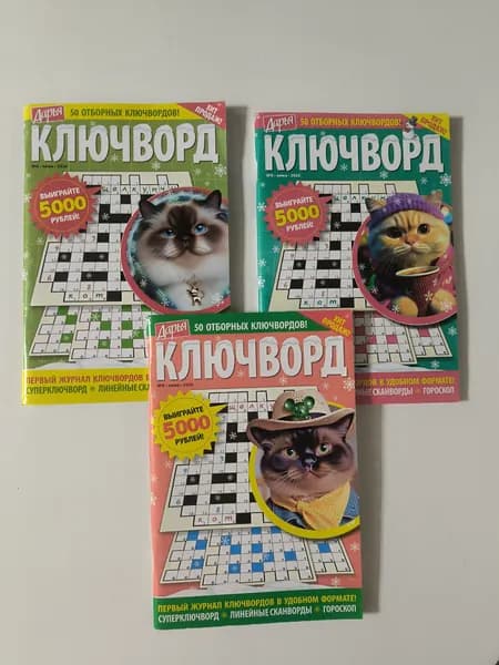 Дарья ключворд 3шт 5,6,9/2026. формат А5