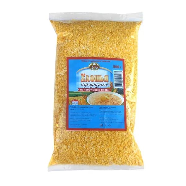 Златич Хлопья кукурузные, 500 г /