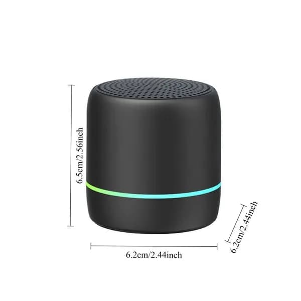 Портативная колонка Bluetooth 5.0, мощный бас, мини-акустика для улицы и путешествий