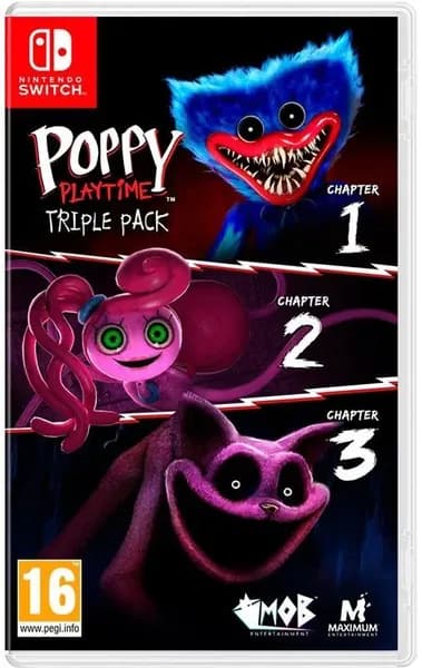 Игра Игра Poppy Playtime Switch (Nintendo Switch, Английская версия) (Nintendo Switch, Английская версия)