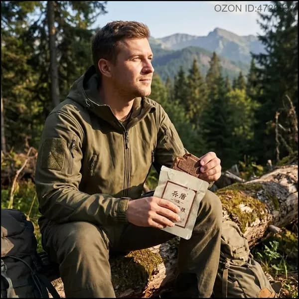 Сухой паек боевой щит Компрессионный продовольственный рацион долгого хранения для походов экспедиций аварийных наборов (срок годности 4 года)