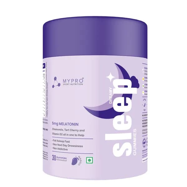 Mypro Sport Nutrition Жевательные конфеты для сна, улучшение качества мужчин и женщин, 30 штук