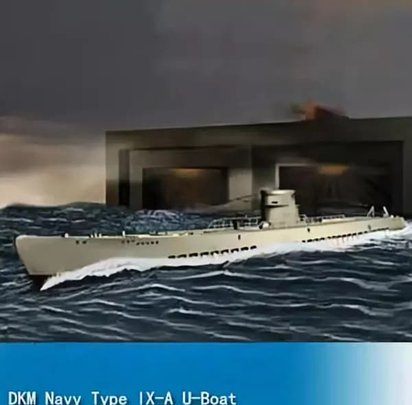 HOBBYBOSS 1/350 83506 Немецкая подводная лодка типа IX-A U-Boat сборная модель корабля