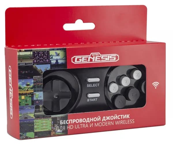 Retro Genesis Геймпад, черный