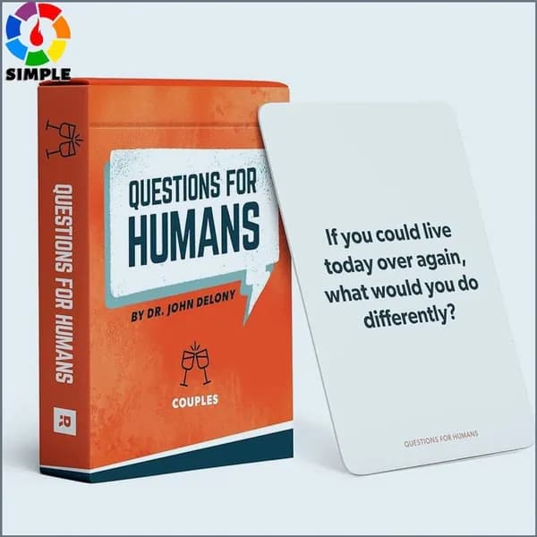 Questions for Humans: Couples Card Game Карточная игра Настольная игра